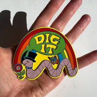 MAGNET Dig It Rubber Magnet