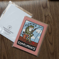 Fishing for Compliments Card