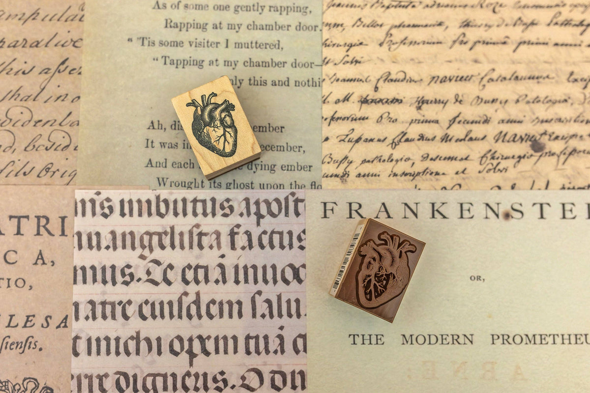 Heart Wooden Stamp