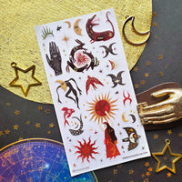 Cosmic Solstice Sticker Sheet