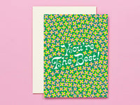 The Best • Ditsy Floral Friendship or Thank You Card