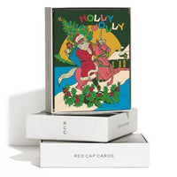 Santa's Magic greeting card