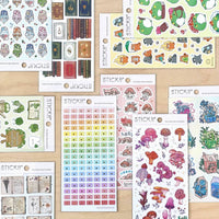 Entomology Collection Sticker Sheet
