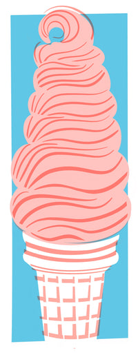 Ice Cream Treat - Risograph Market Notepad 
