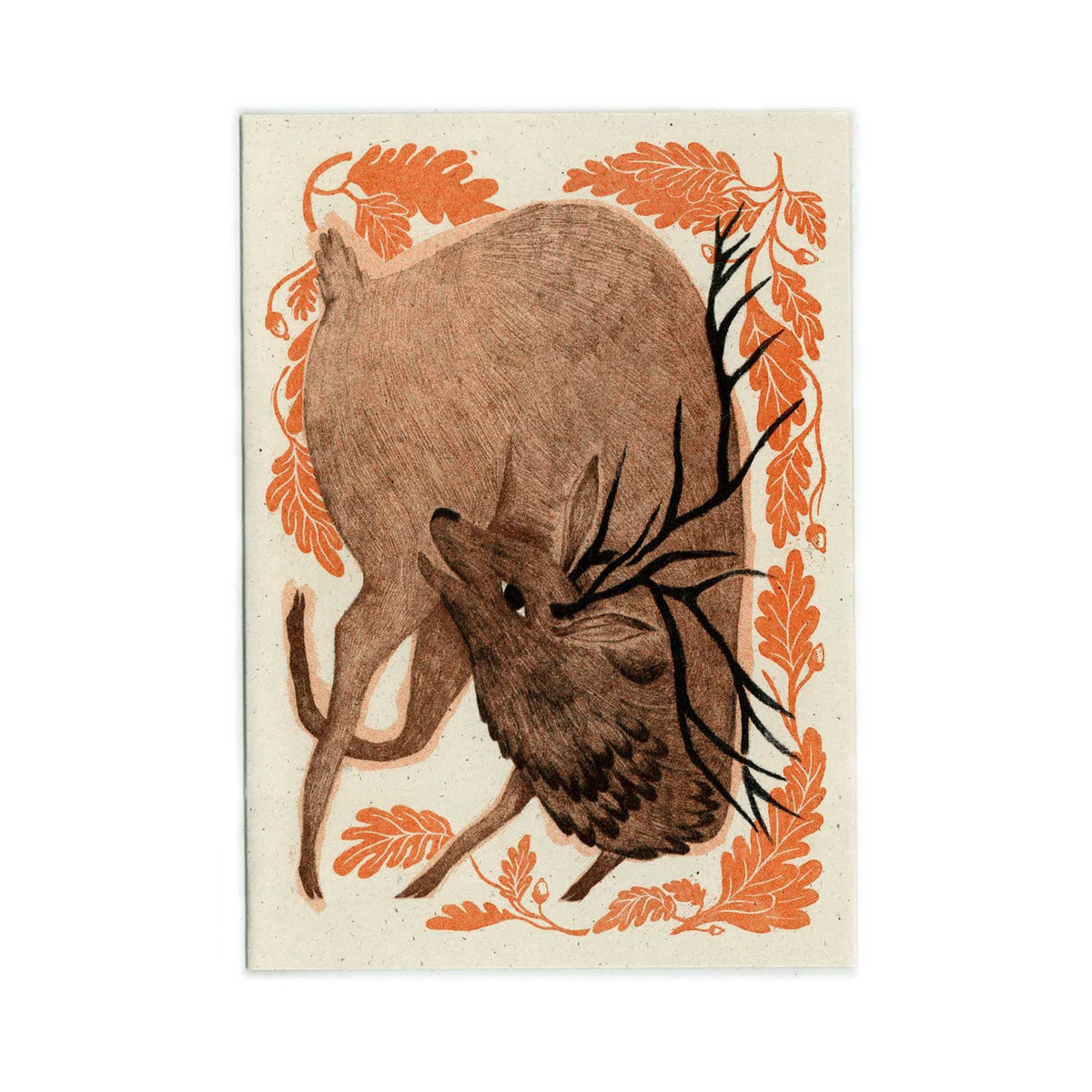 Woodland Elk Card
