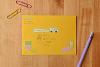 Pen Pal Sticker Sheet - Mail Decorating Stickers