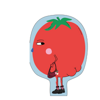 Hey Tomato! Die cut greeting card