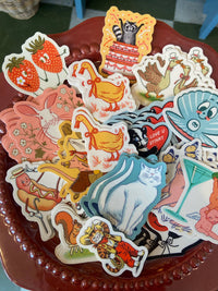 Cowboy Kitty Sticker