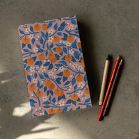 Lunar Oranges Classic Layflat Notebook LFC2036L