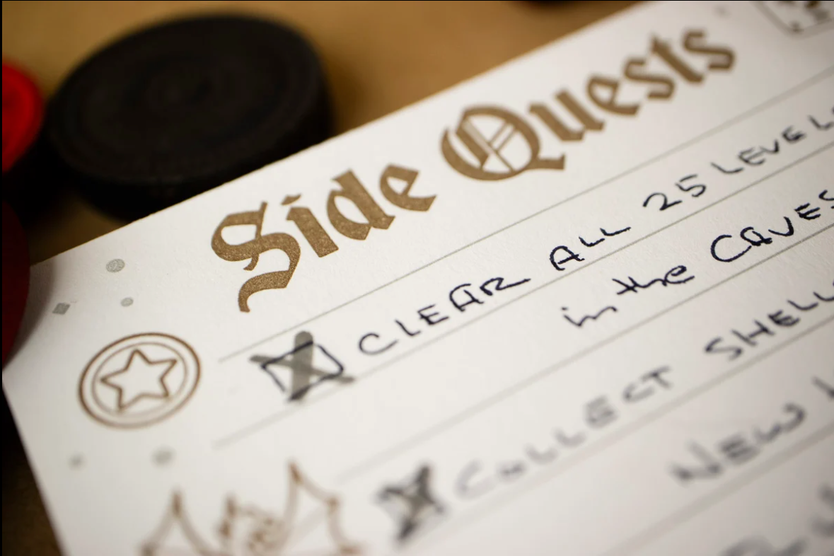 Side Quest Notepad