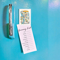 Magnet MI-637 Greetings from Michigan, Map