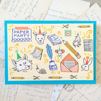 Paper Party Postcard