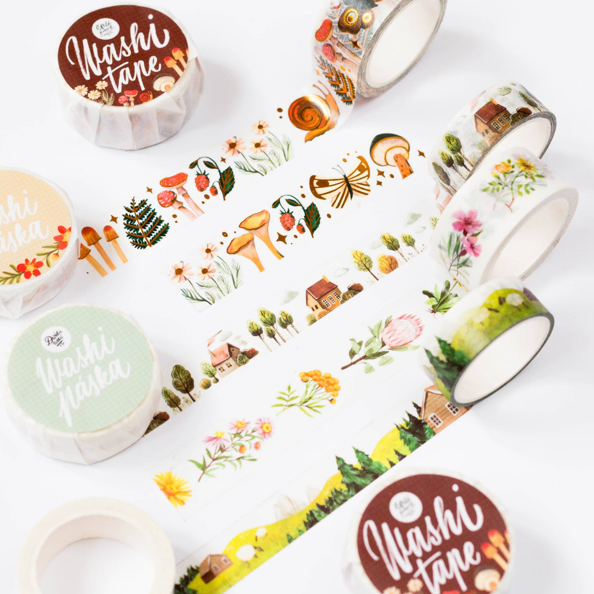Washi tape — Golden Forest