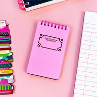 Tiny Reading Log Mini Notebook
