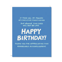 All My Powers - ADHD Neurodivergent Birthday Card