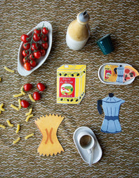 Farfalle Pasta  Die Cut Card - Italian Collection