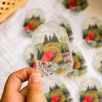Vinyl sticker — Camping