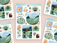 Sticker Sheet — Summer Meadow