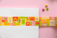 Stationery Patchwork 30mm Wide, Decorative Washi Tape