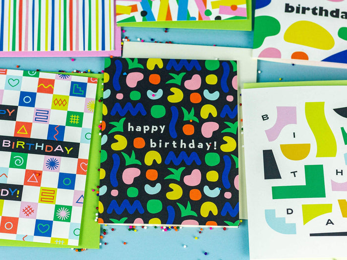 Birthday Shapes No. 2 / Blobs in Paradise