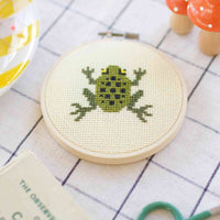 Frog Cross Stitch Kit