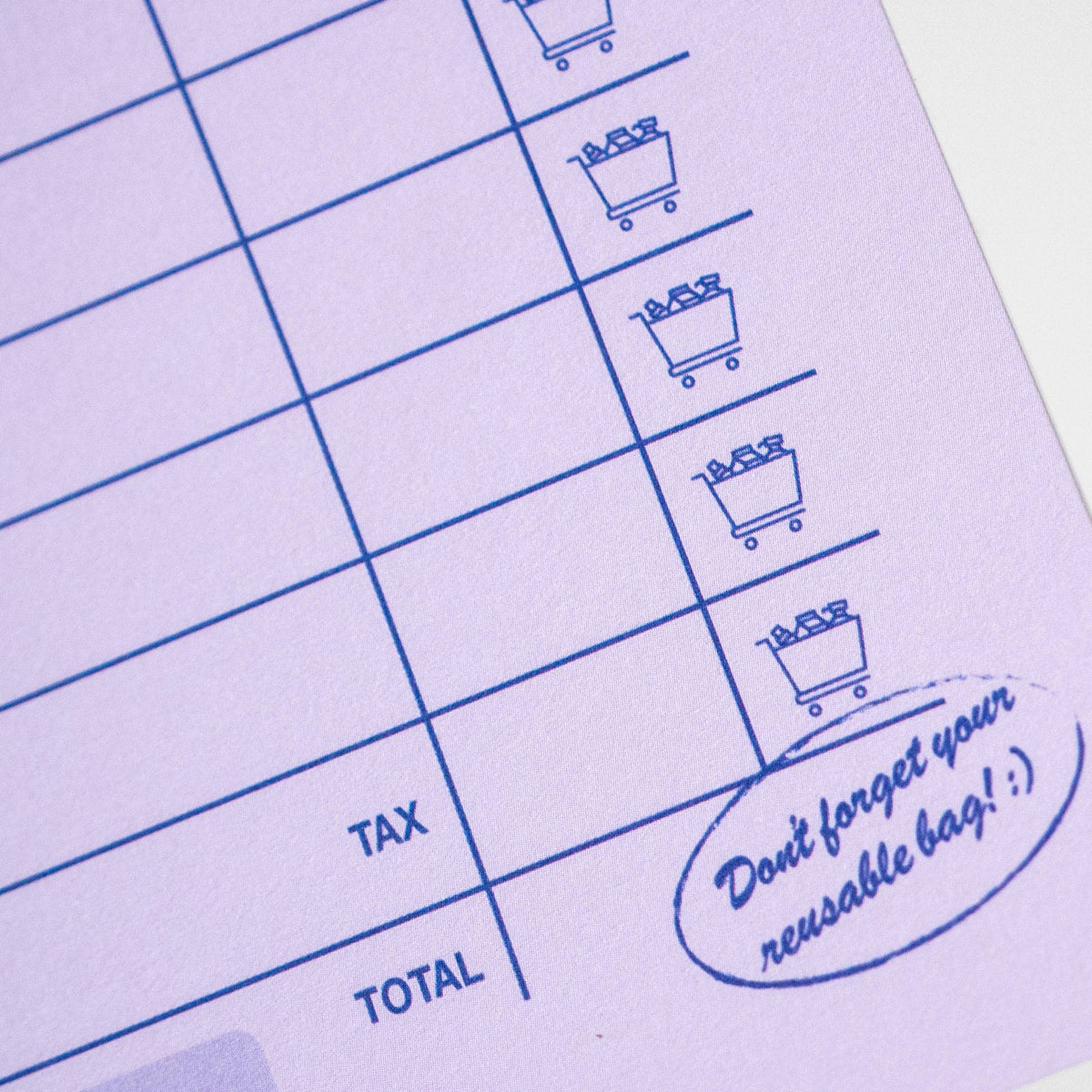 Groceries Notepad