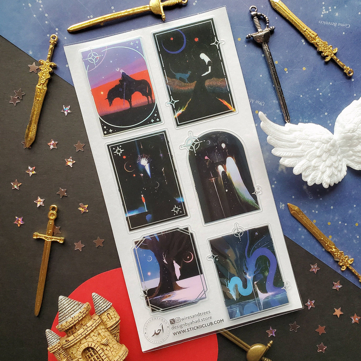 Between Worlds Sticker Sheet