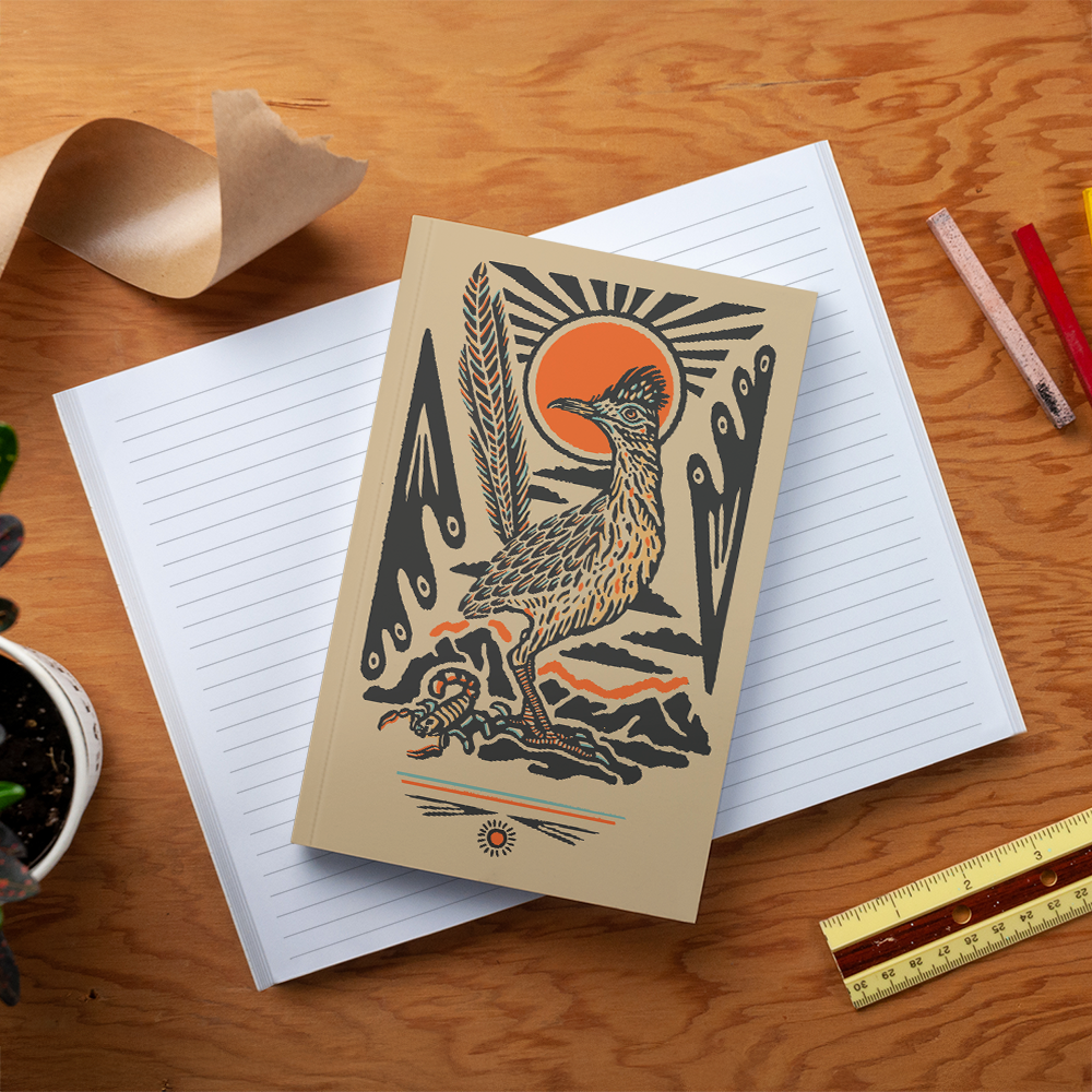 RaycoDesign — Roadrunner Kraft Classic Layflat Notebook