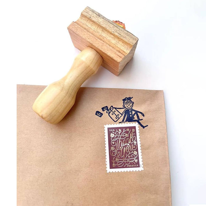 Mr Zip Stamp | Snail Mail, Postage & Journal Decor