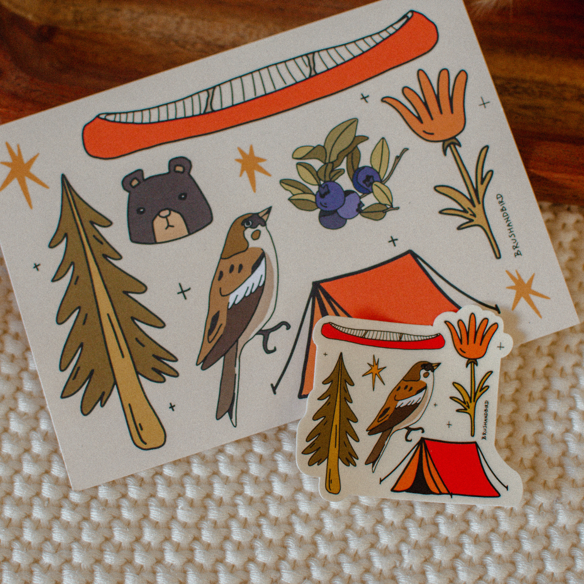 Outdoorsy Postcard | Canadian Adventure & Camping