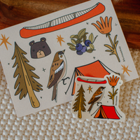 Outdoorsy Postcard | Canadian Adventure & Camping