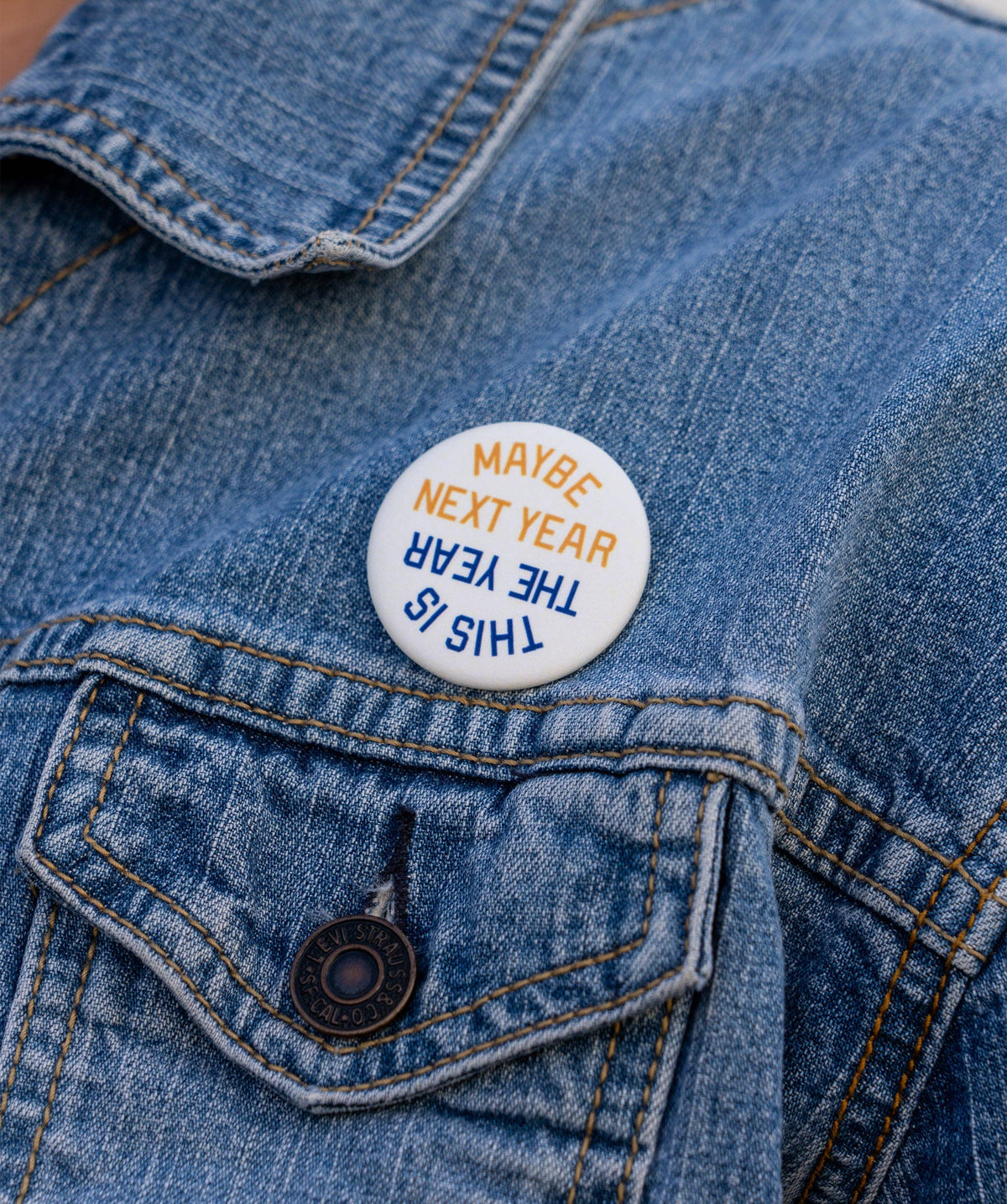 This Is The Year / Maybe Next Year Pin