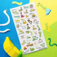 Delightful Danger Noodles Sticker Sheet