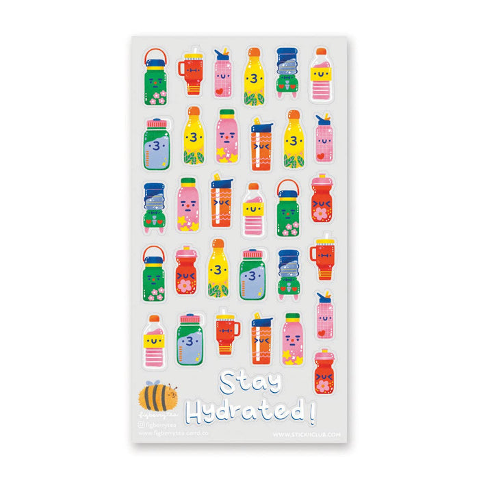 Stay Hydrated Sticker Sheet