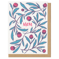 Mom Flowers Greeting Card