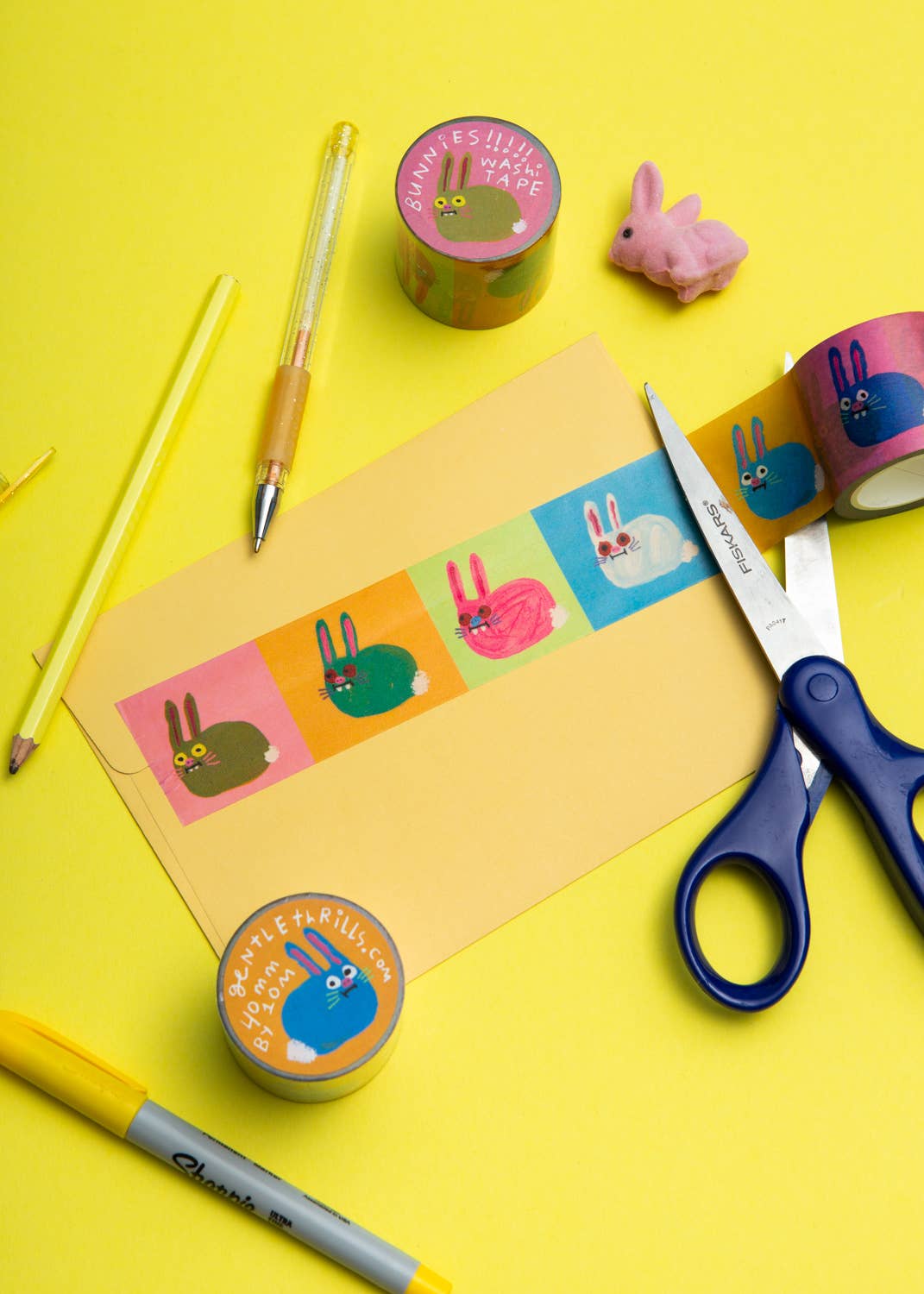 Bunnies washi tape