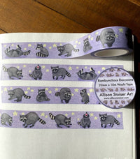 Rambunctious Raccoons Washi Tape