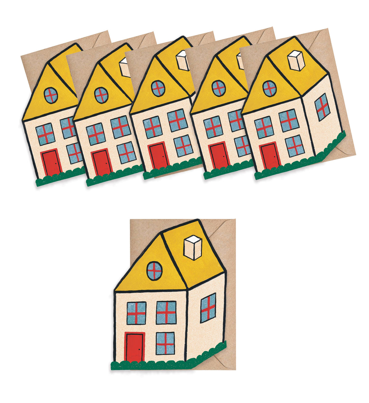 Cosy Home Mini Cards - box of 6