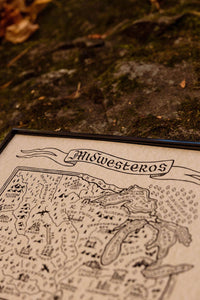 Midwesteros Map Print