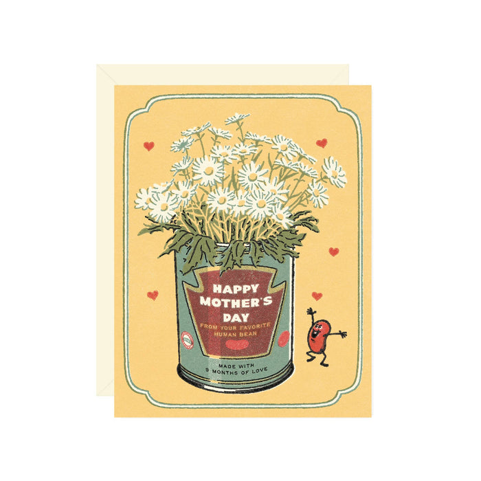 Mother’s Day Bean Greeting Card
