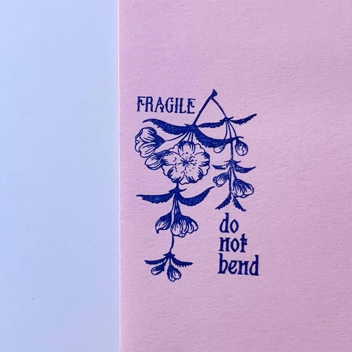 Fragile Do Not Bend Stamp | Snail Mail & Package