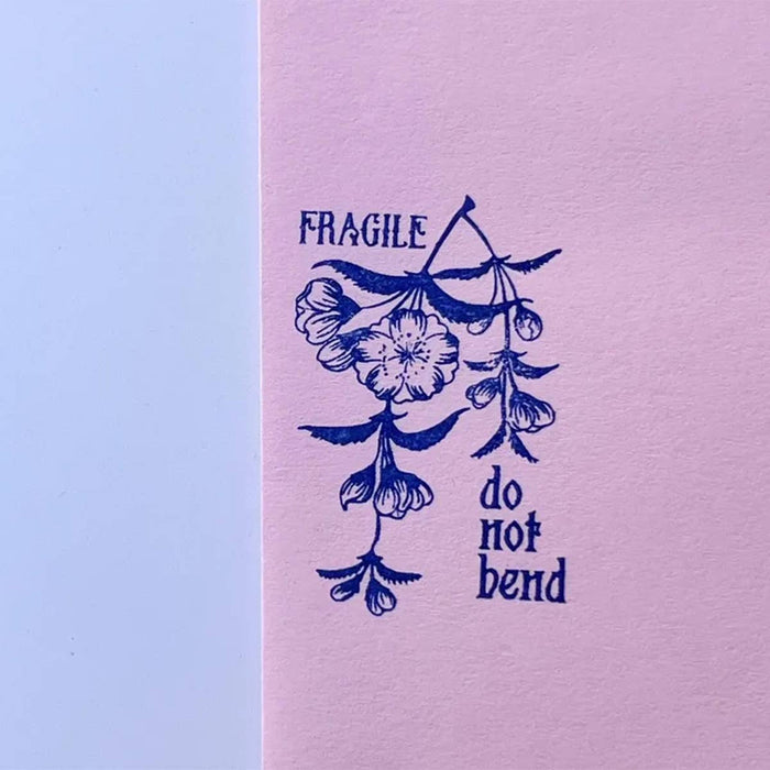 Fragile Do Not Bend Stamp | Snail Mail & Package