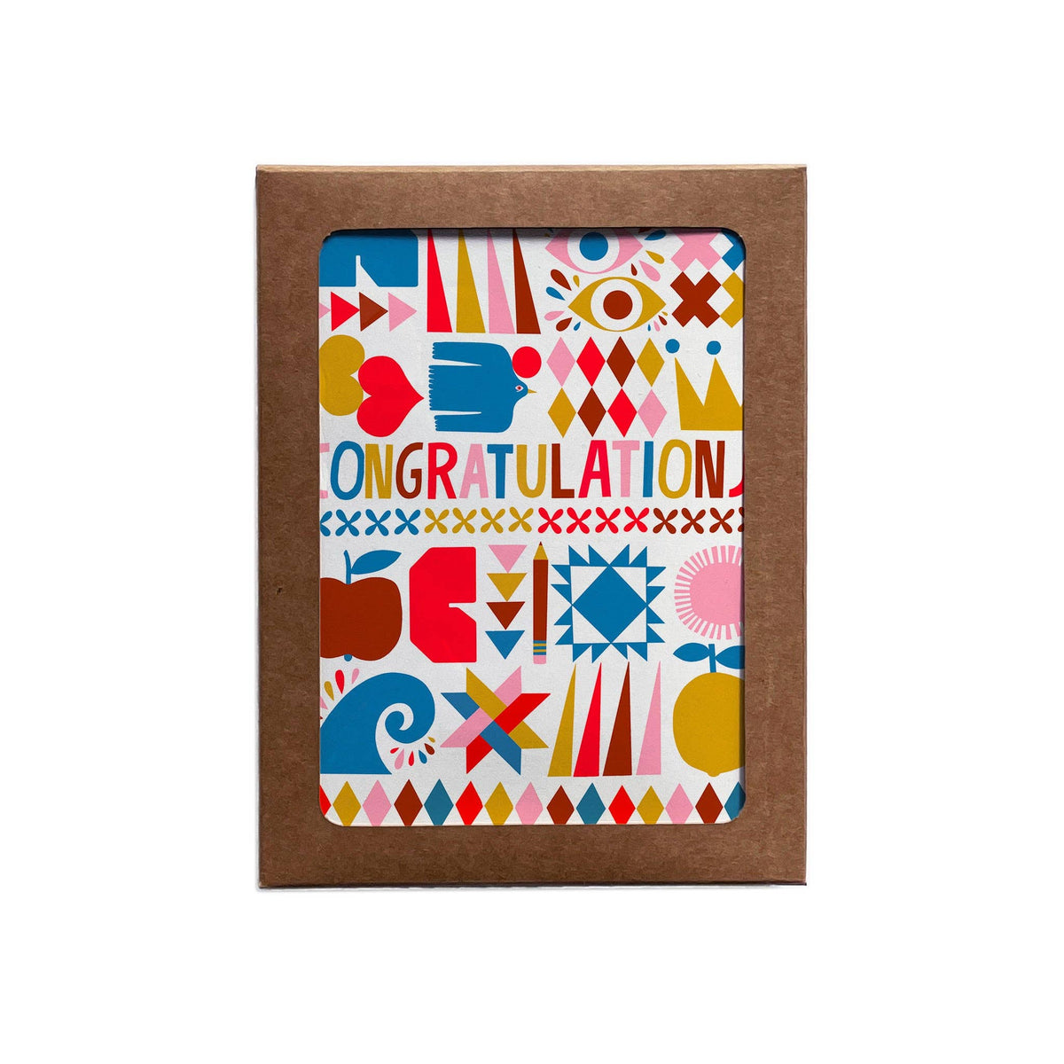 Lisa Congdon - Congratulations A2 Card