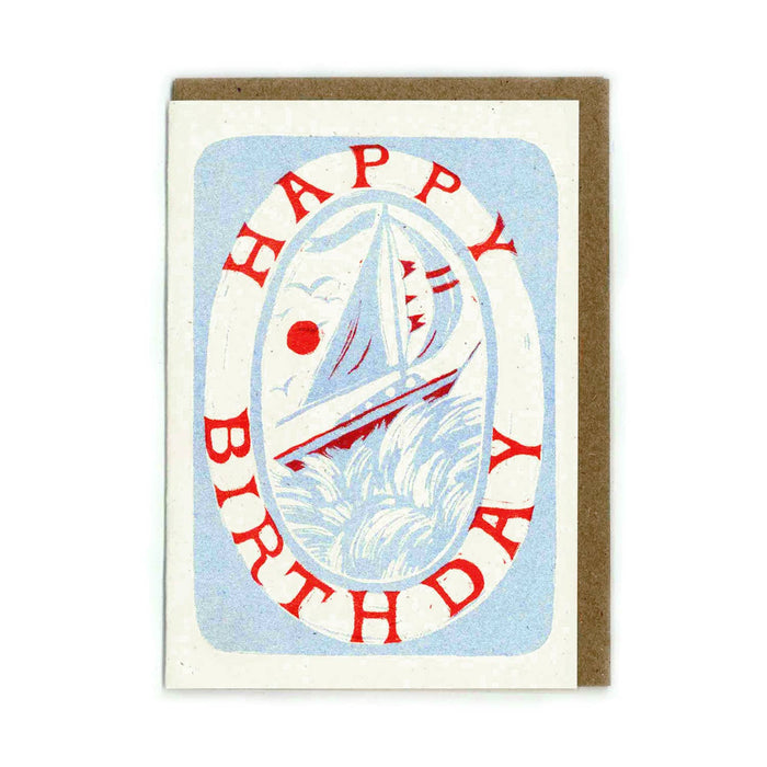 Sailboat Birthday Card