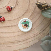 Snail & Ladybug wax seal stamp, wax seal kit or stamp head