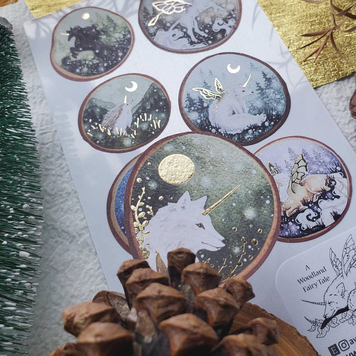 Wondrous Wintertime 2 Sticker Sheet