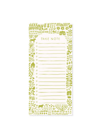 Folk Farm Listpad - Cozy Green To-Do List