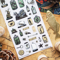 Curious Specimens Sticker Sheet
