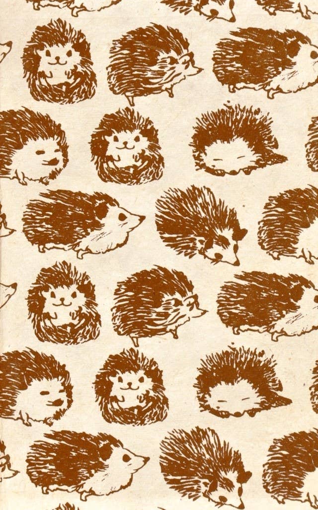 5x8 Hedgehog, brown jnrl