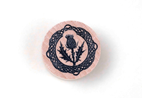 Thistle Wooden Stamp